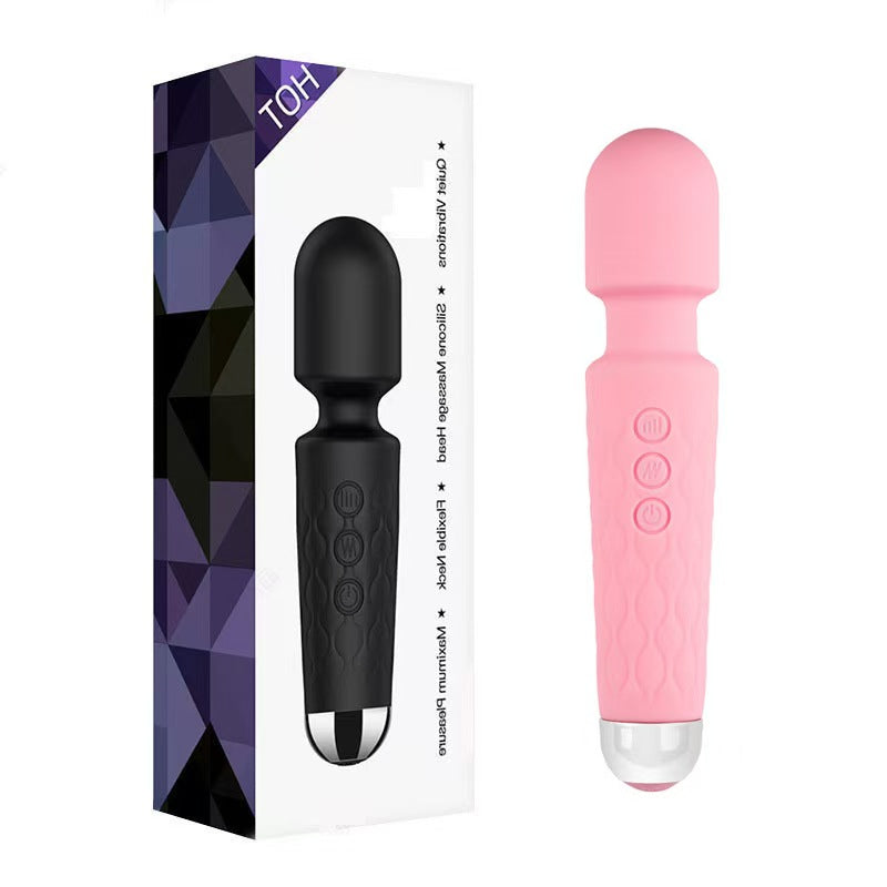 Vibrator Wand,Adult Sex Toy Wand, G Spot Dildo, Clit Vibrator, Sex Vibrators,Clitoris Stimulation,with 8 Speeds & 20 Patterns, Quiet,Fully Waterproof,Vibrating Wand for her Pleasure
