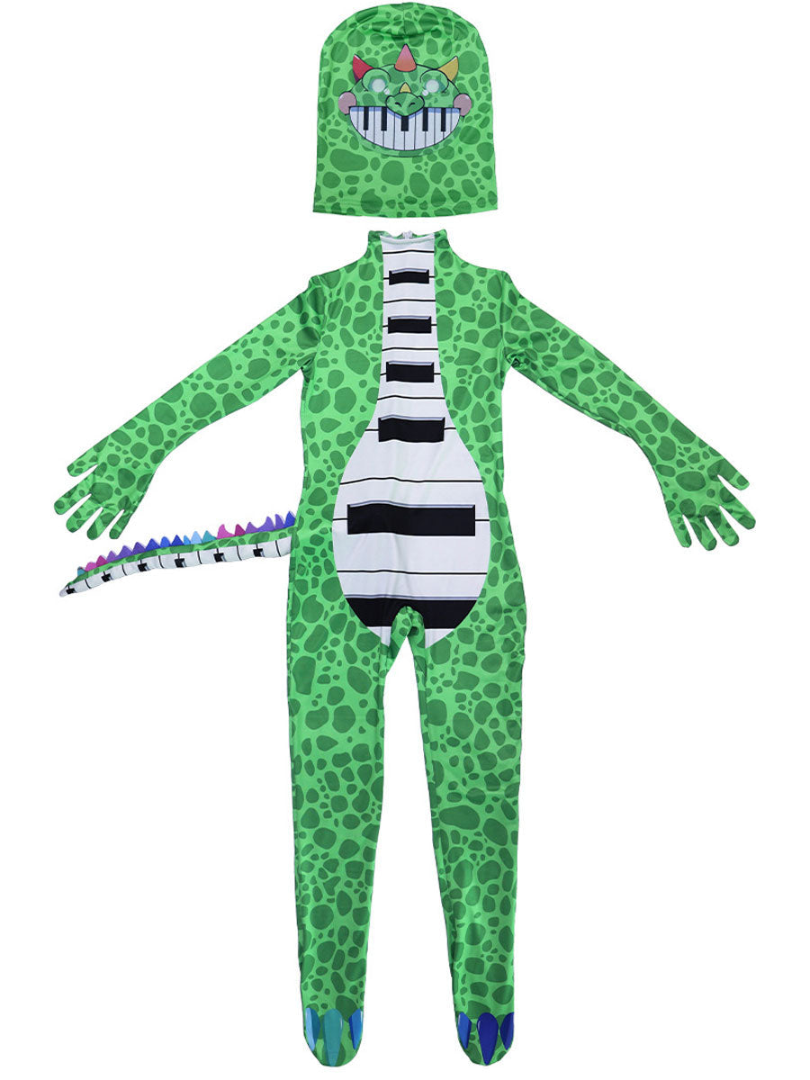 Dinosaur Piano Cosplay Jumpsuit