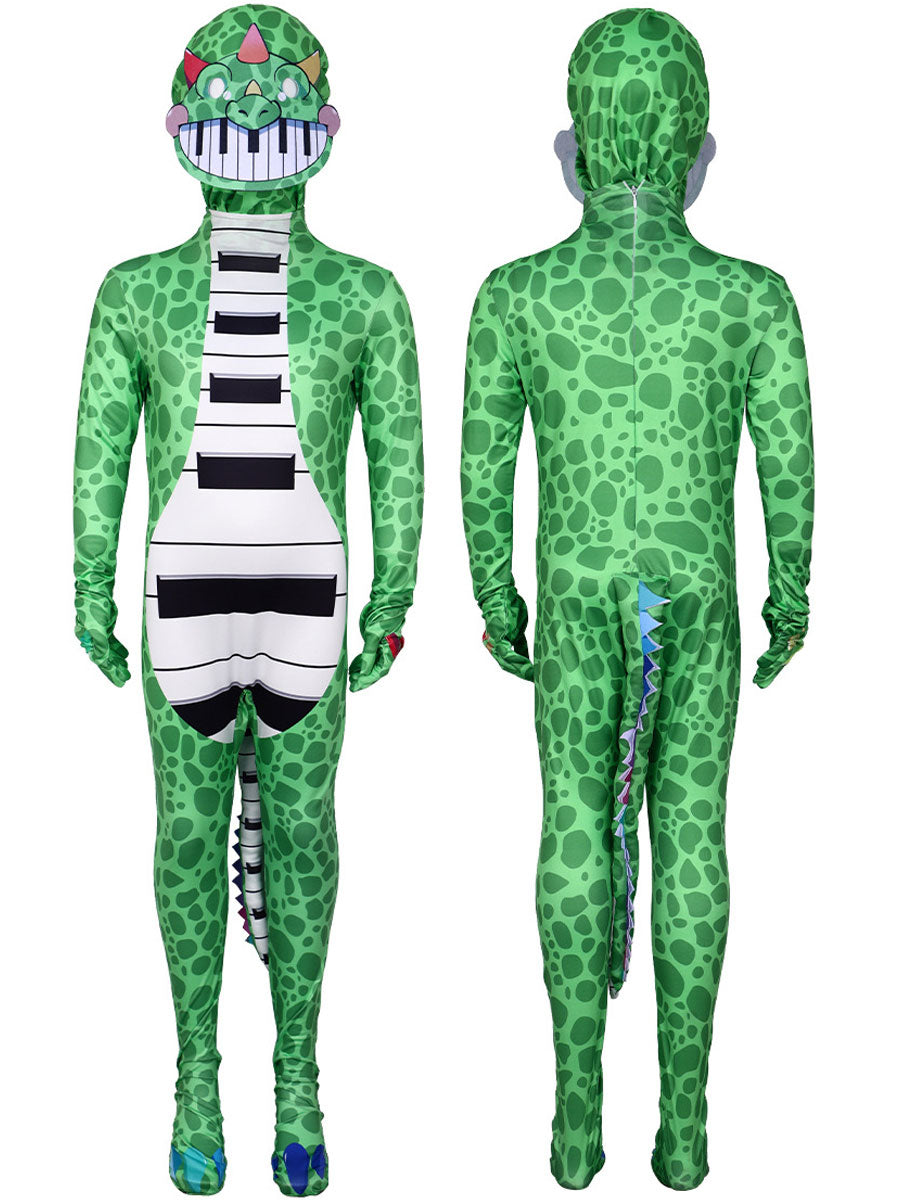 Dinosaur Piano Cosplay Jumpsuit