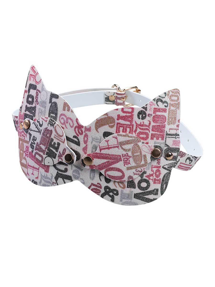 PU Leather Role Play Eye Mask