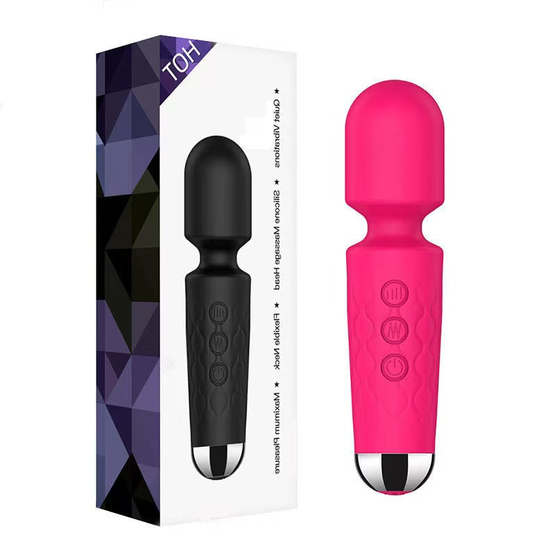 Vibrator Wand,Adult Sex Toy Wand, G Spot Dildo, Clit Vibrator, Sex Vibrators,Clitoris Stimulation,with 8 Speeds & 20 Patterns, Quiet,Fully Waterproof,Vibrating Wand for her Pleasure