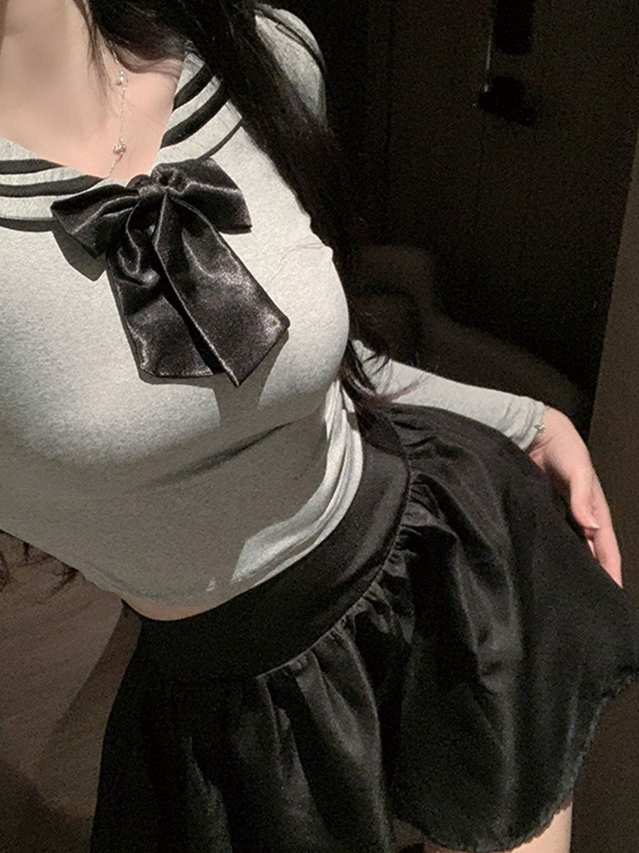 Japanese Style School Skirt Set