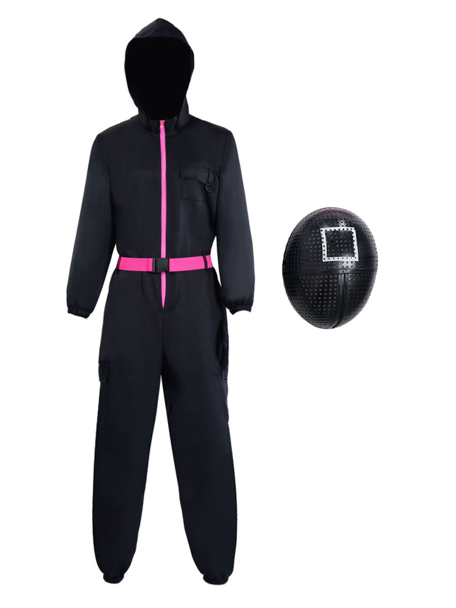Black Game Guard Jumpsuit