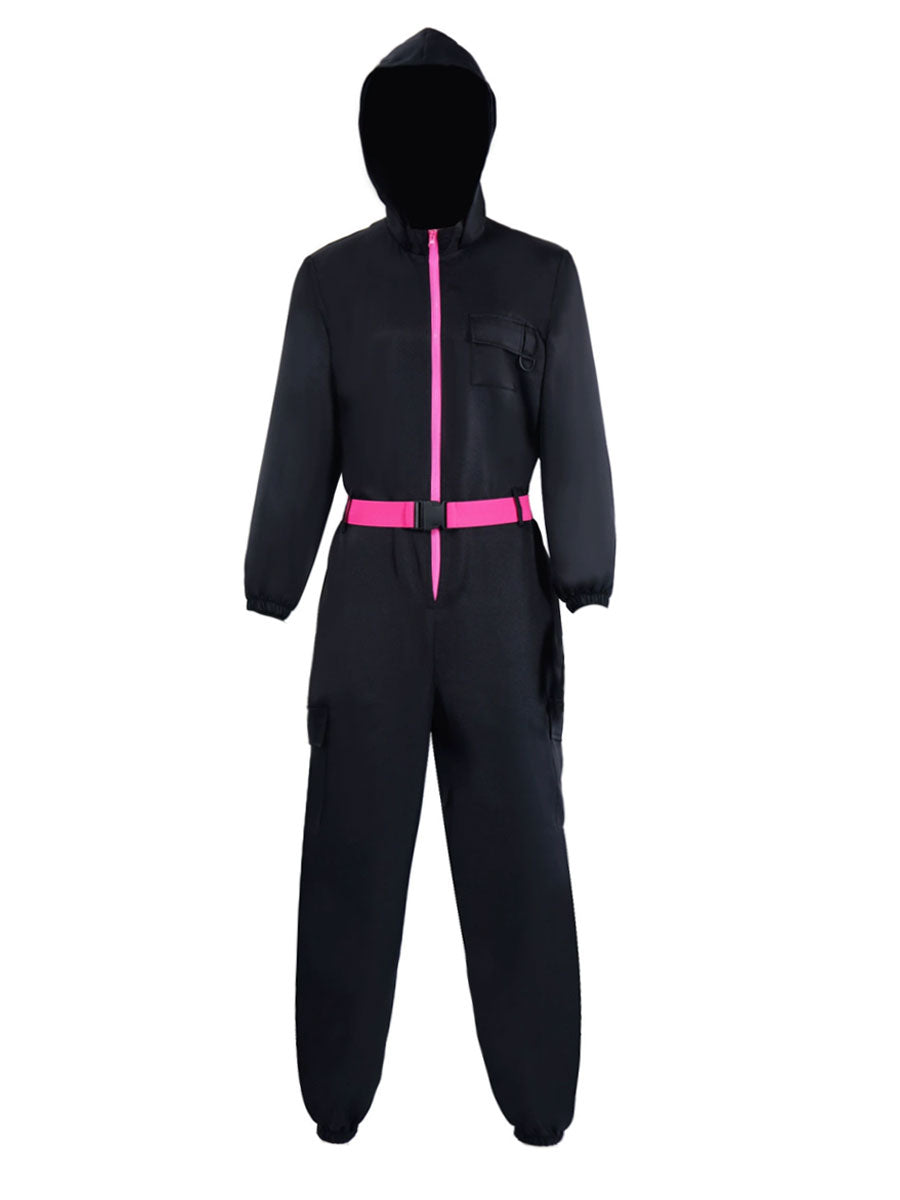 Black Game Guard Jumpsuit