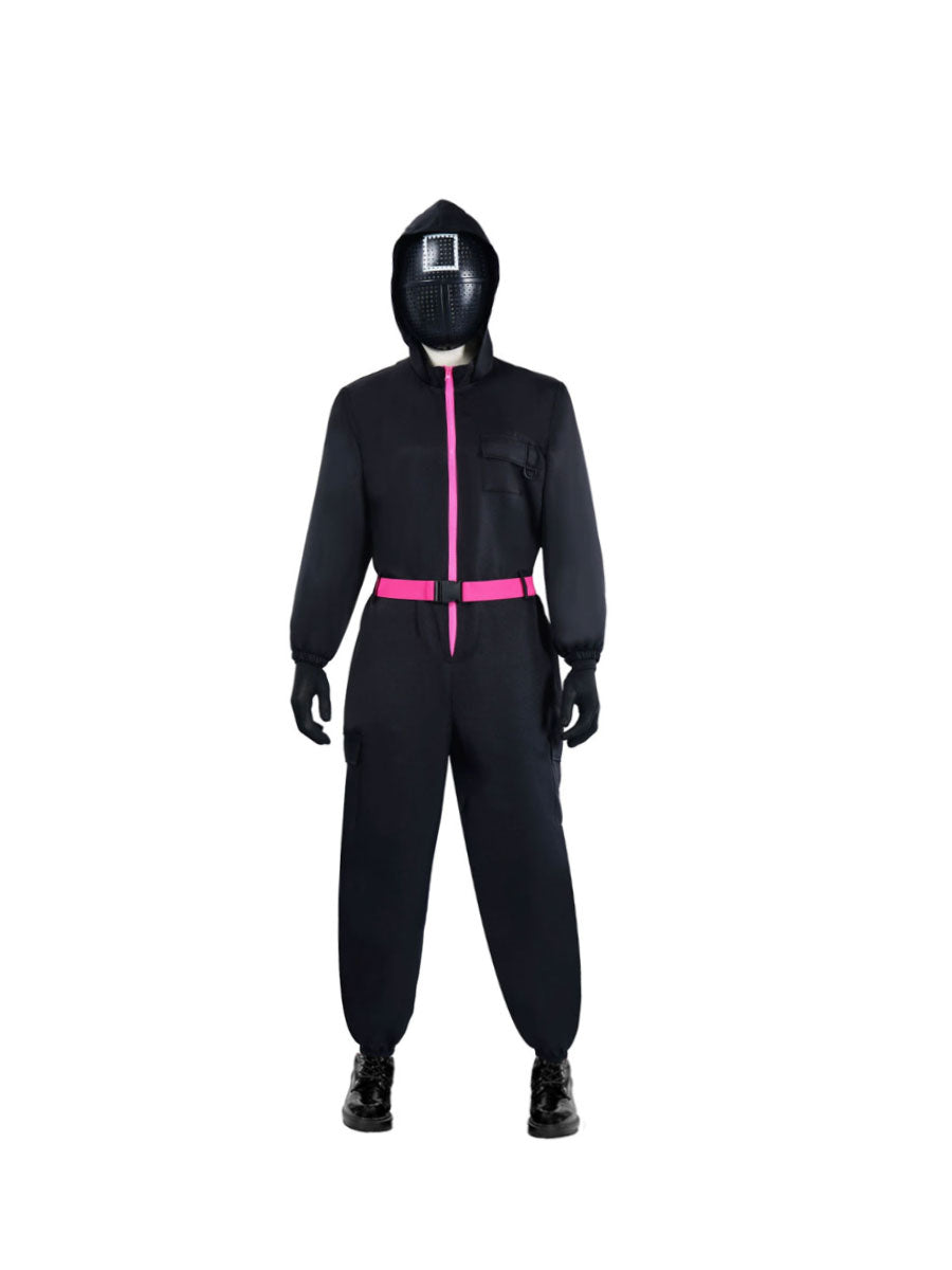 Black Game Guard Jumpsuit