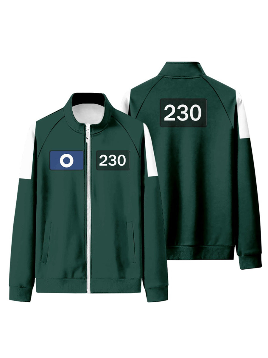 Green Game Player Track Suit