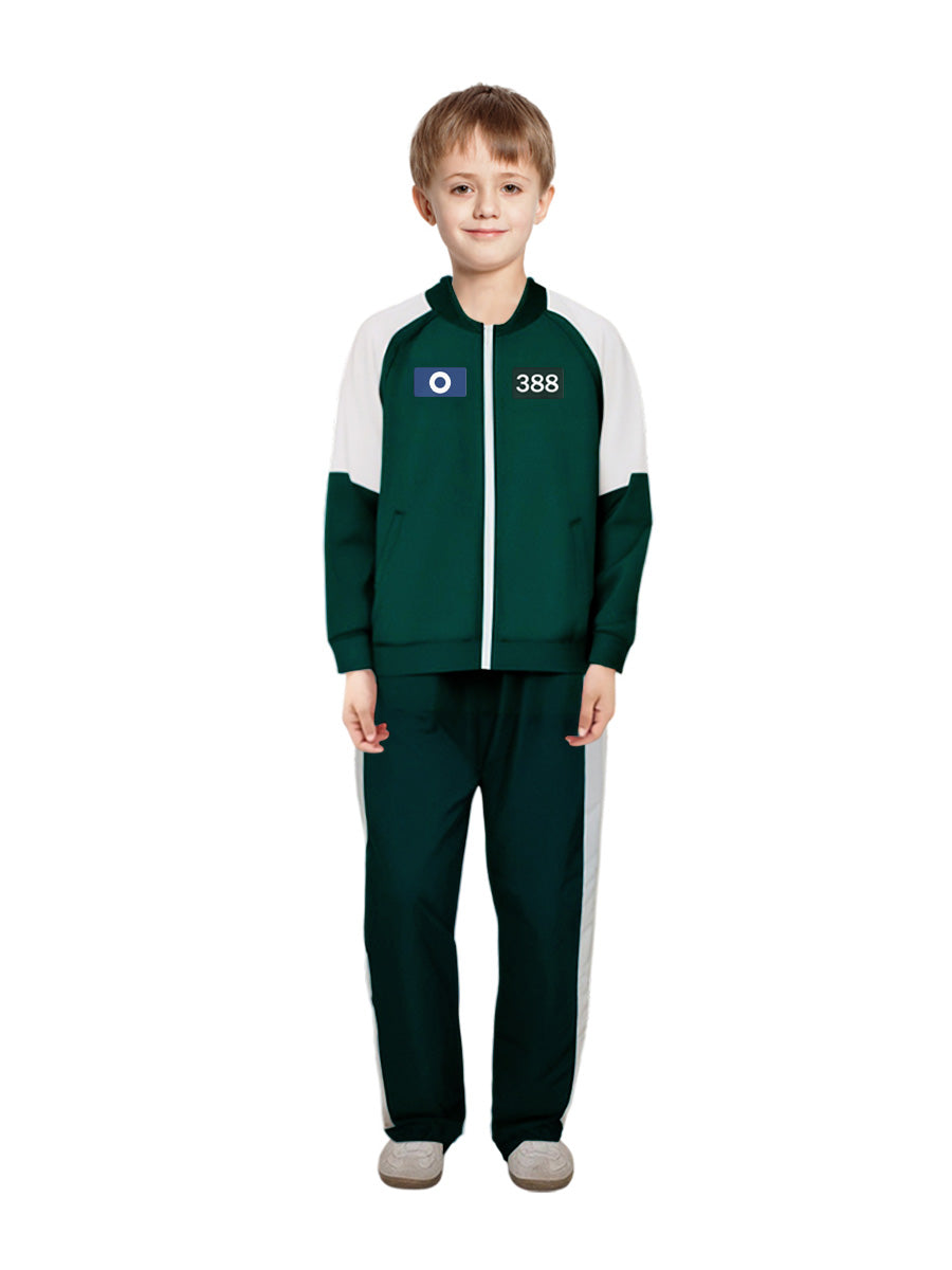 Green Game Player Track Suit