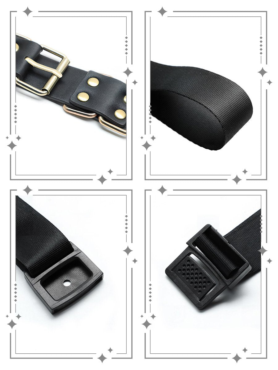 Strappy & PU Leather Chest Harness