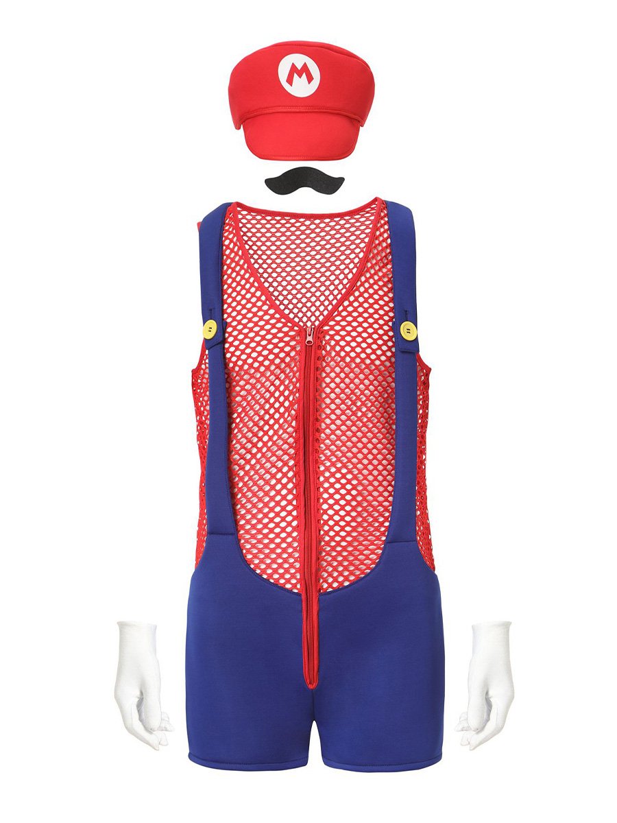 Men's Super Plumber Romper