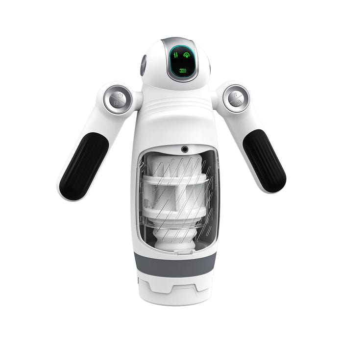 Bella Bot Robot Telescopic Vibrating Male Penis Stroker - Aroselove