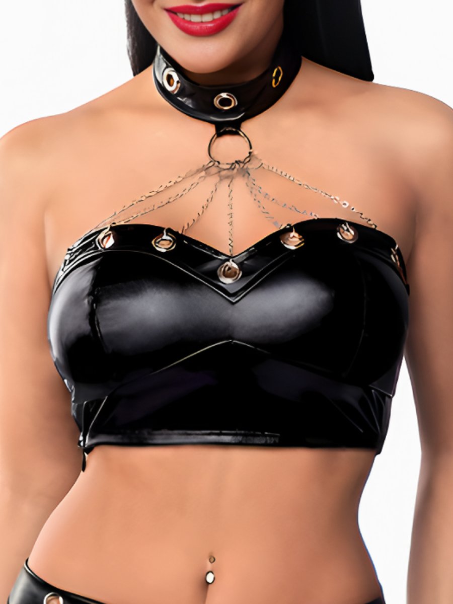 Choker Chains Nightclub Outfit