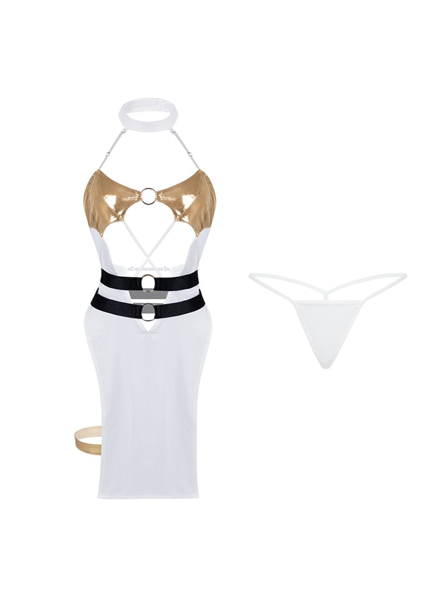 Sexy Angel Cosplay Lingerie Dress