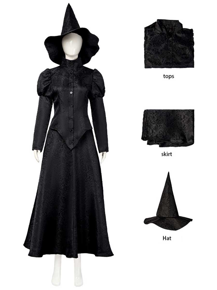 Elphaba Wicked Witch Costume
