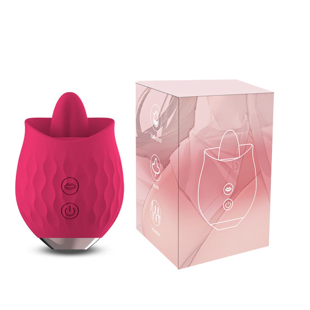 Aroselove -Rose Toy Vibrator For Wome Clitoral Tongue Licking Vibrator - Aroselove