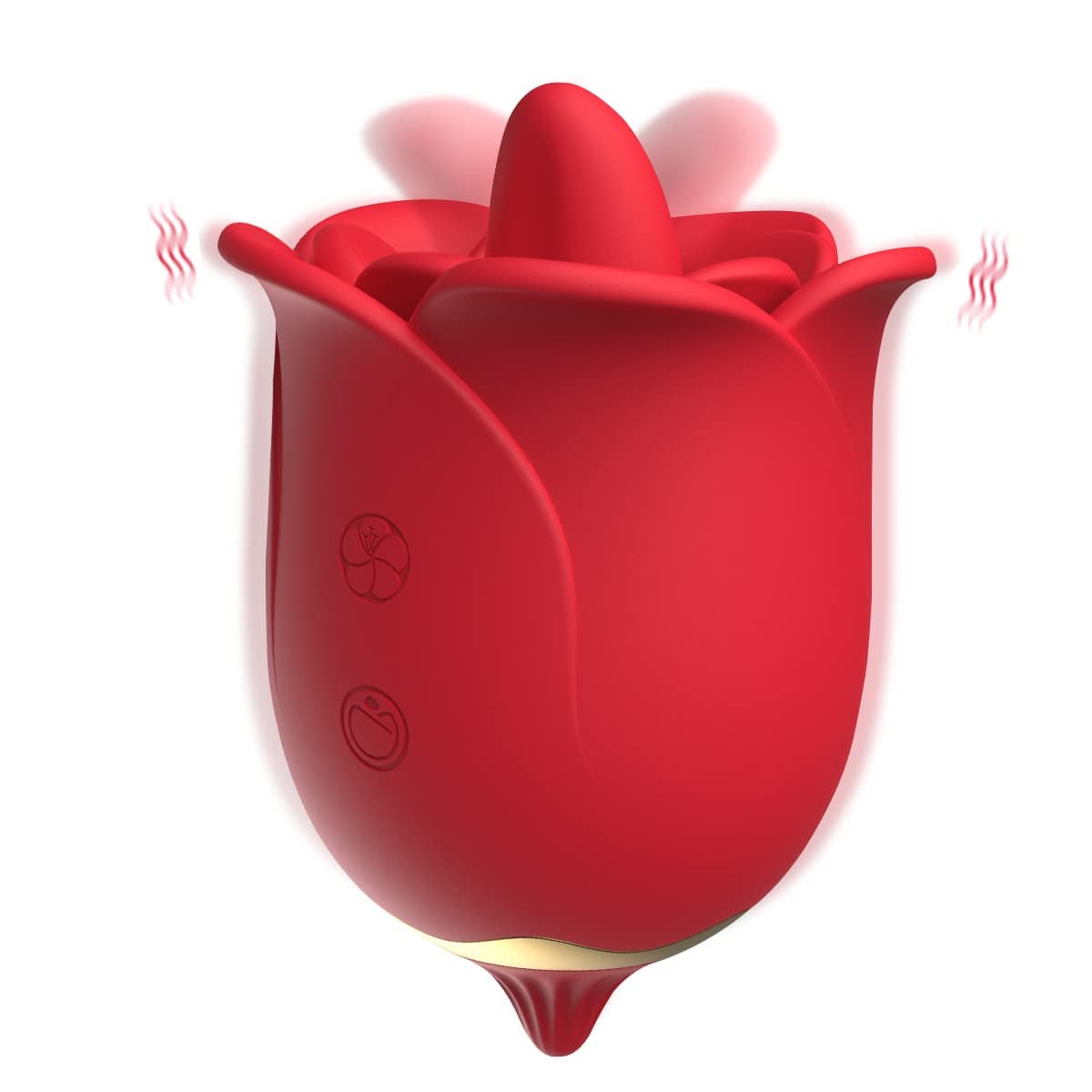 Aroselove -Rose Toys Nipples Clitorals Stimulator With Tongue For Women - Aroselove