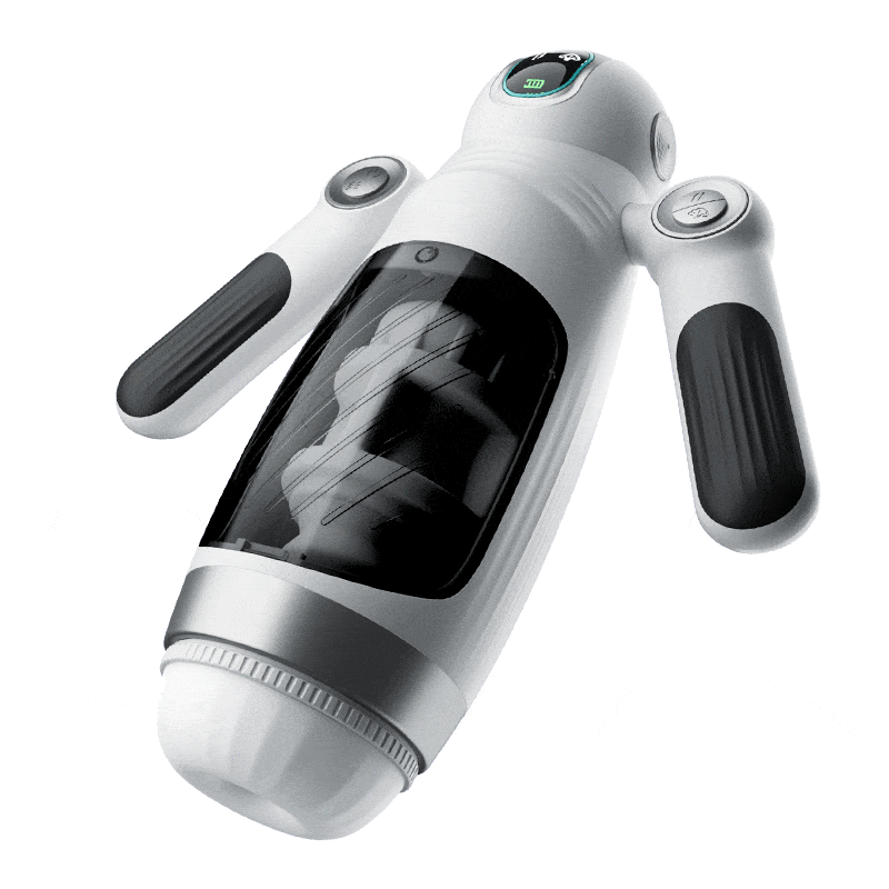 Aroselove - Bella Bot - Robot Telescopic Vibration Male Penis Stroker - Aroselove