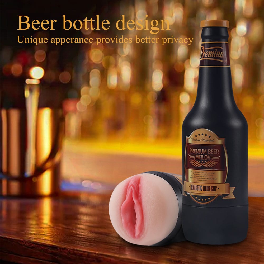 Aroselove - Male Masturbator Erotic Toy Portable Beer Bottle - Aroselove