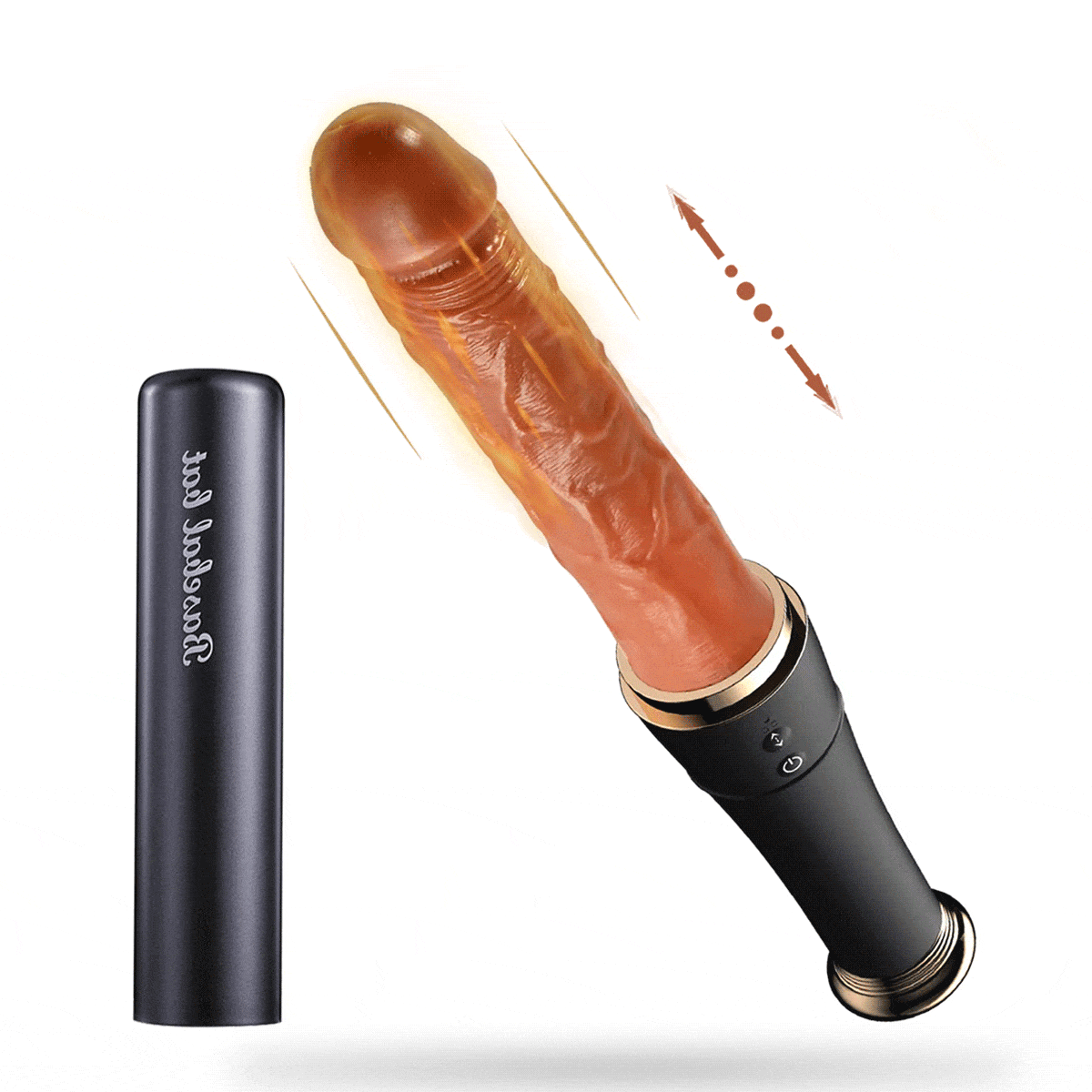Aroselove - Baseball - Automatic Telescopic Dildo With Tongue Licking And Heating Function - Aroselove