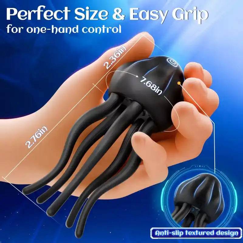Papliss 10 Vibrating Modes Wrapping Tentacle Male Vibrator