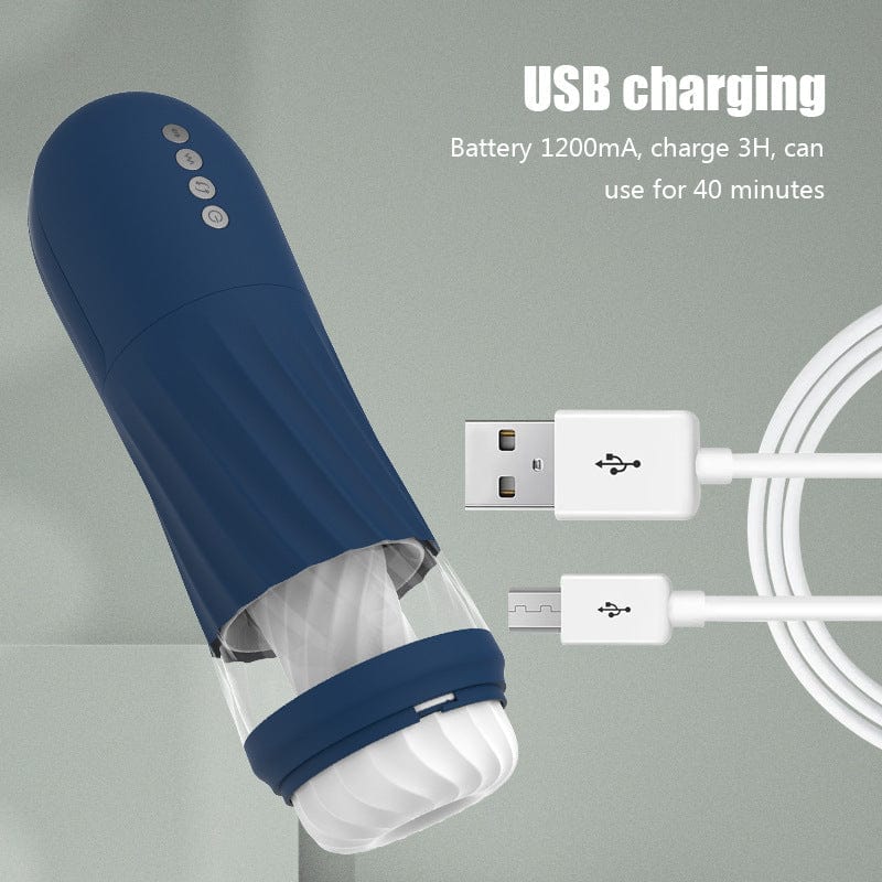 Aroselove - Rocket 3d Realistic Textured Electric Stroker With 5 Thrusting Rotating Modes - Aroselove