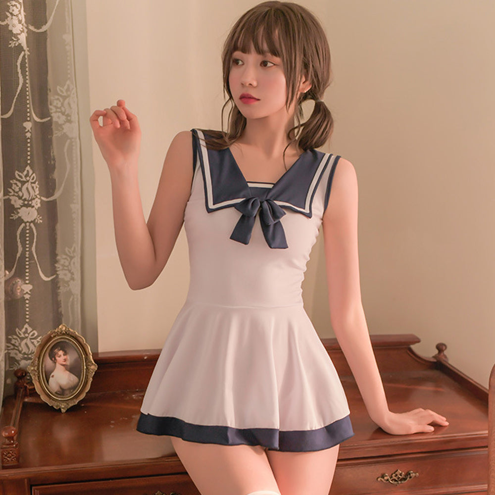 Cute Sailor Cosplay Mini Dress