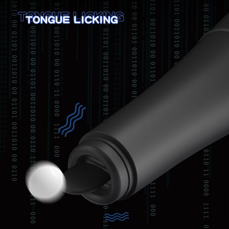 Aroselove - Baseball - Automatic Telescopic Dildo With Tongue Licking And Heating Function - Aroselove