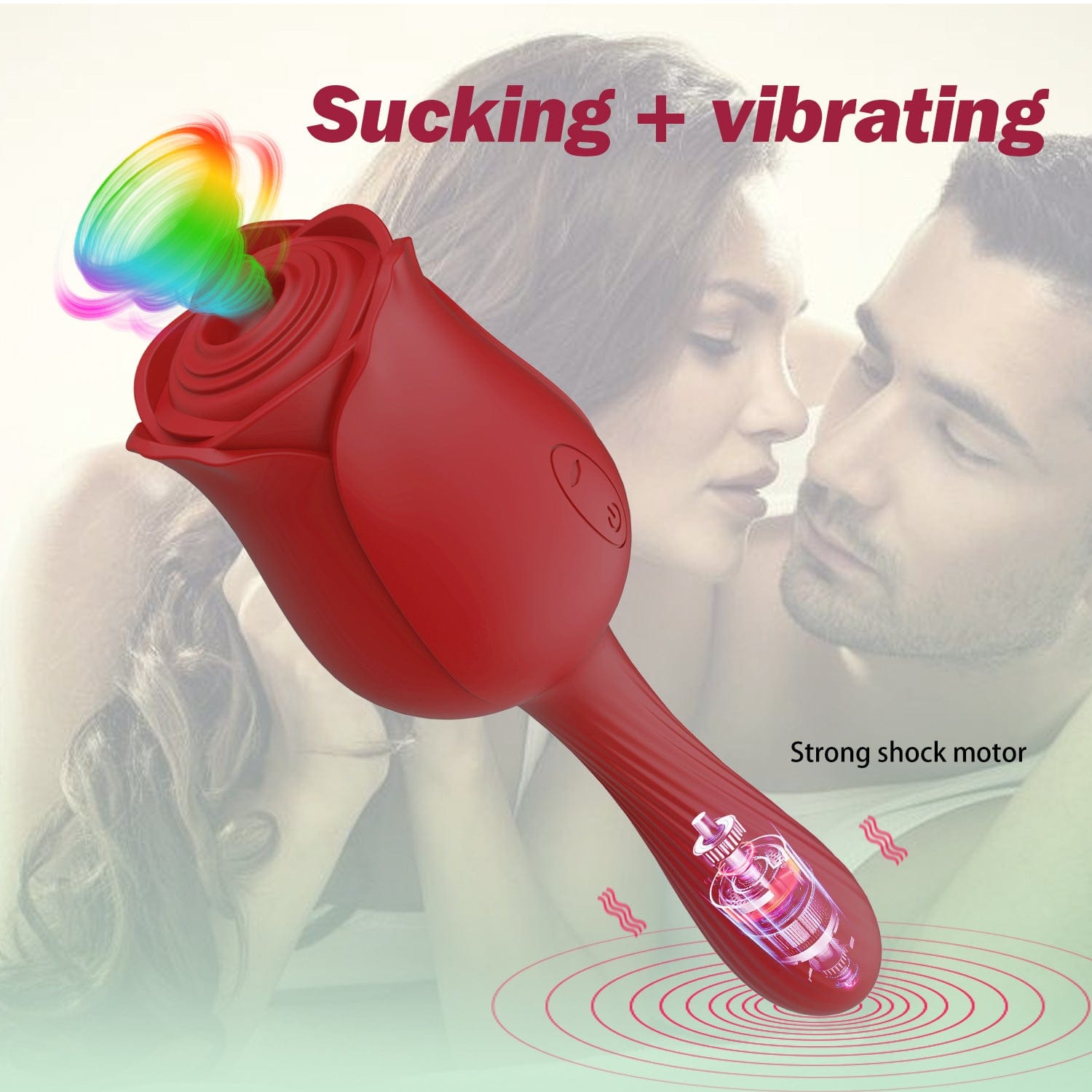 Pearlsvibe Clitoris Sucking  Vibrator For Women Stimulator Nipple Clit  Vacuum Dildo Vagina - Aroselove