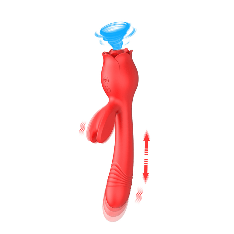 Aroselove - Rose Vibrator G Spot Clitoral Stimulator - Aroselove