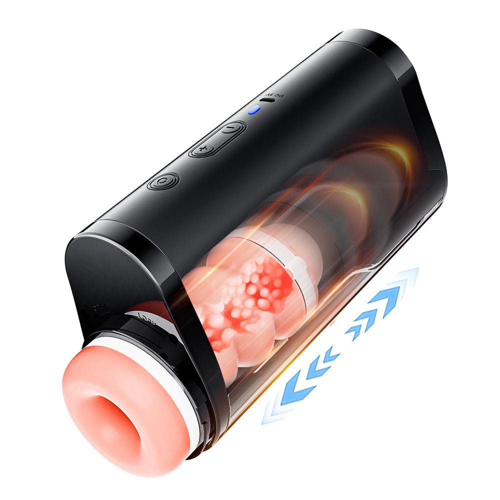 Aroselove - Big Cup Automatic Telescopic Penis Stimulation Pocket Pussy Stroker Masturbation Cup - Aroselove