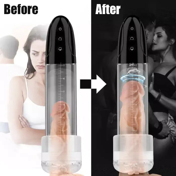 2 In 1 Vacuum Pump For Penis Stimulation And Enhancement Training