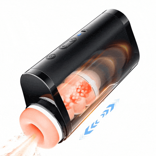 Aroselove - Big Cup Automatic Telescopic Penis Stimulation Pocket Pussy Stroker Masturbation Cup - Aroselove