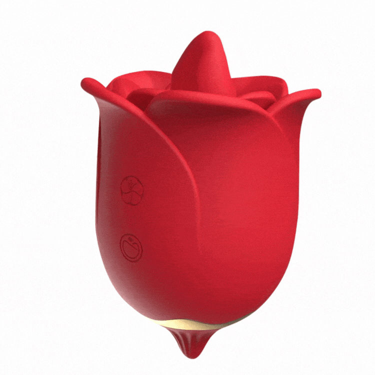 Aroselove -Rose Toys Nipples Clitorals Stimulator With Tongue For Women - Aroselove