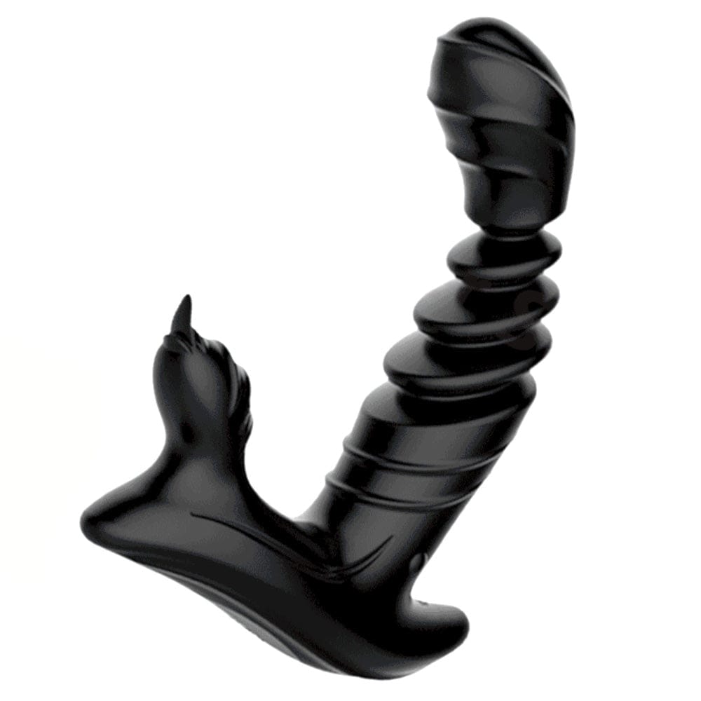 Aroselove - Telescopic Prostate Massager For Men And Women Double Shock Masturbation G-spot Vestibule Anal Plug Sex Toy Wholesale - Aroselove