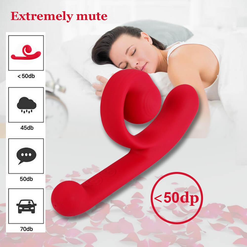 4 in 1 Snail Dual Stimulation Vibrator for Woman’s Clitoris and G-Spot