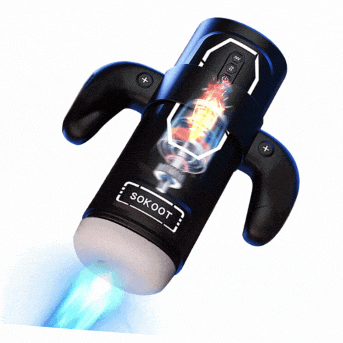 Aroselove - Handheld Retractable Sucking & Heating Male Penis Stroker - Aroselove