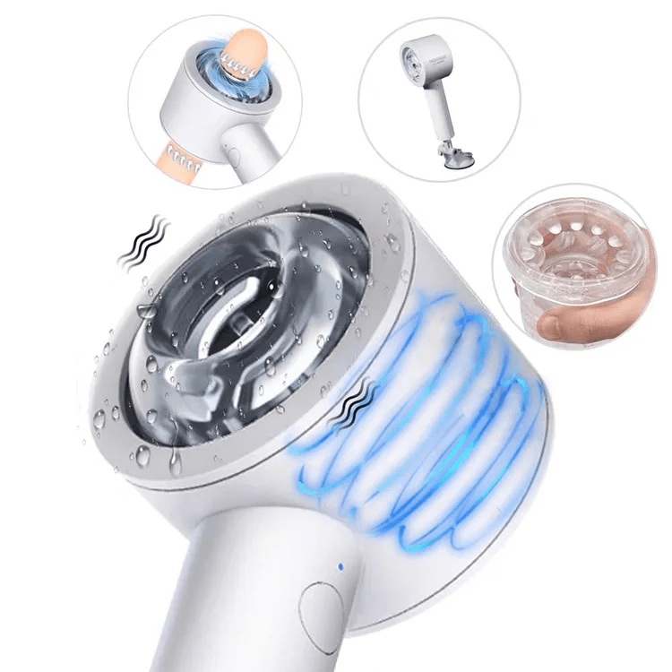 Aroselove Truly - Intelligent 6 Frequency Telescopic Handheld Male Masturbator - Aroselove
