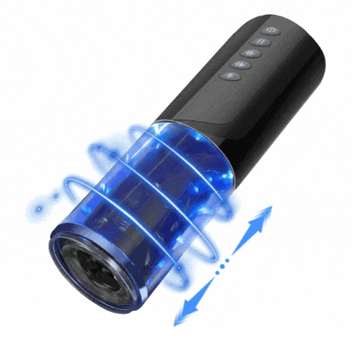 Aroselove -  Samurai 2.0-Automatic Telescopic And Rotating Masturbator - Aroselove
