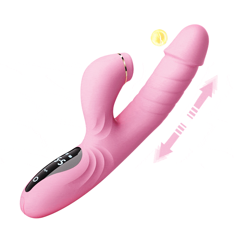 Aroselove - Suck Telescopic Heating Vibrator - Aroselove