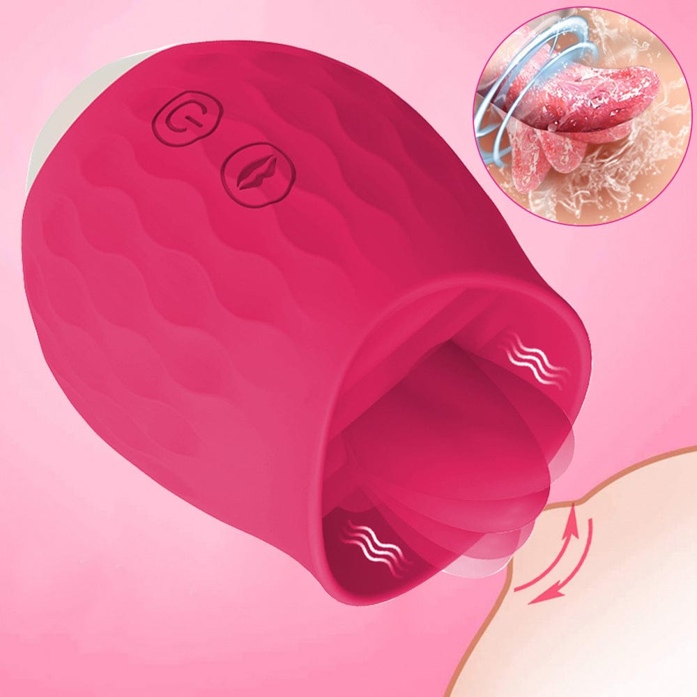 Aroselove -Rose Toy Vibrator For Wome Clitoral Tongue Licking Vibrator - Aroselove