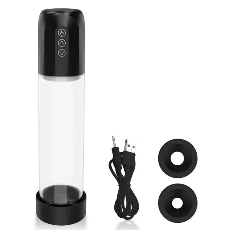 5 Pressure Adjustable Pressure 3 Replacement Heads Electric Penis Pump