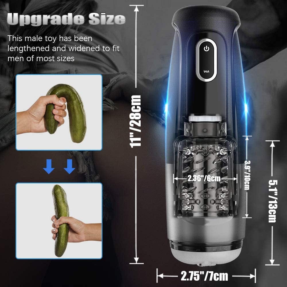 Aroselove - Hand-free Automatic Rotate Male Masturbation Cup - Aroselove