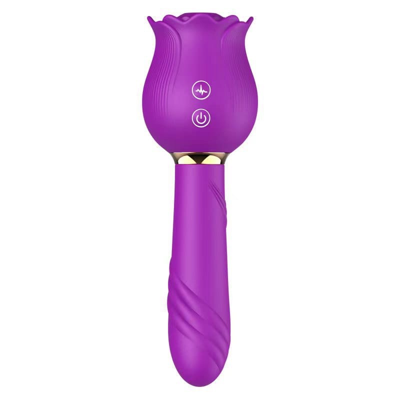 Aroselove - Rose Shaker Sucking Jump Egg Adult Toy G-spot Masturbation Device for Women - Aroselove