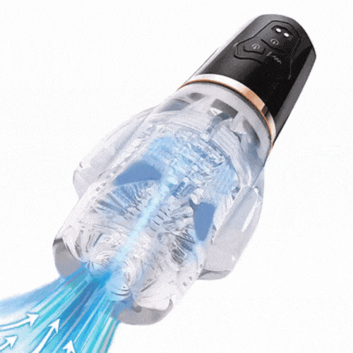 Aroselove -  Veronica 4.0 Sucking & Vibrating Transparent Male Masturbation Cup - Aroselove