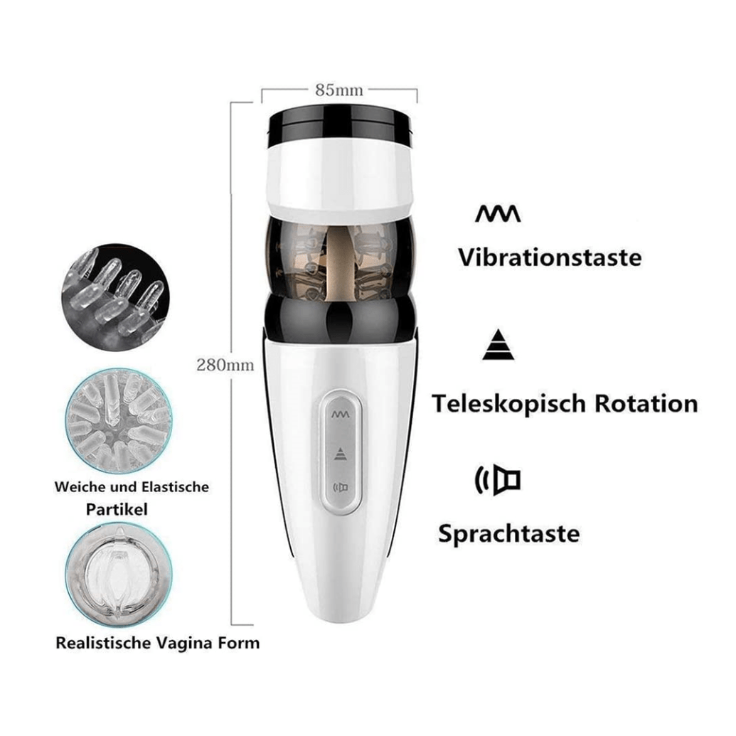Aroselove - Man Masturbation Fully Automatic Aircraft Cup - Aroselove
