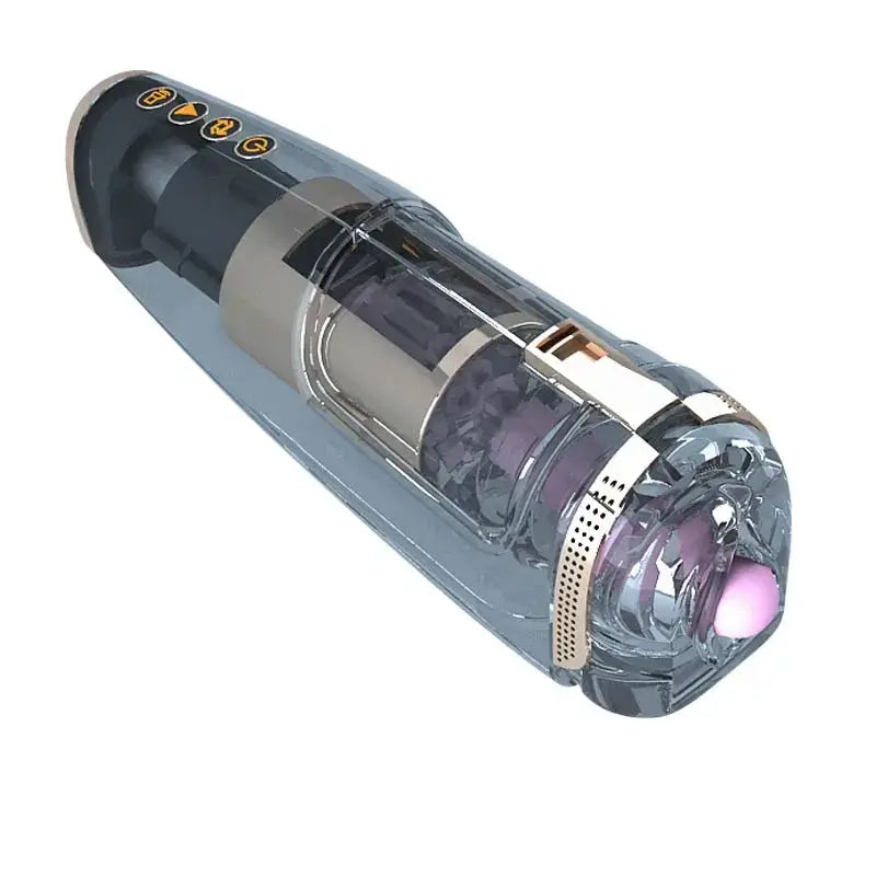 6 Thrusting Modes 3D Realistic Vagina Textured Sucking Heating Telescopic Male Masturbator