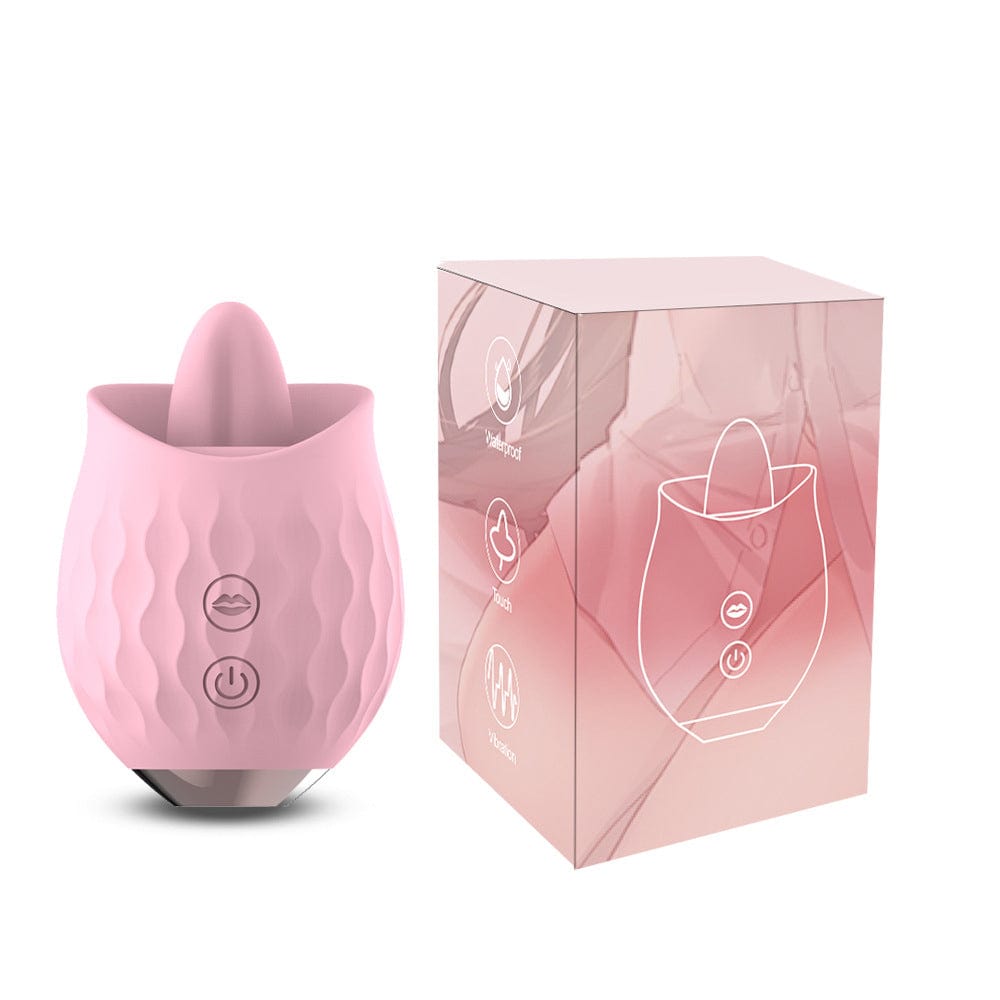 Aroselove -Rose Toy Vibrator For Wome Clitoral Tongue Licking Vibrator - Aroselove