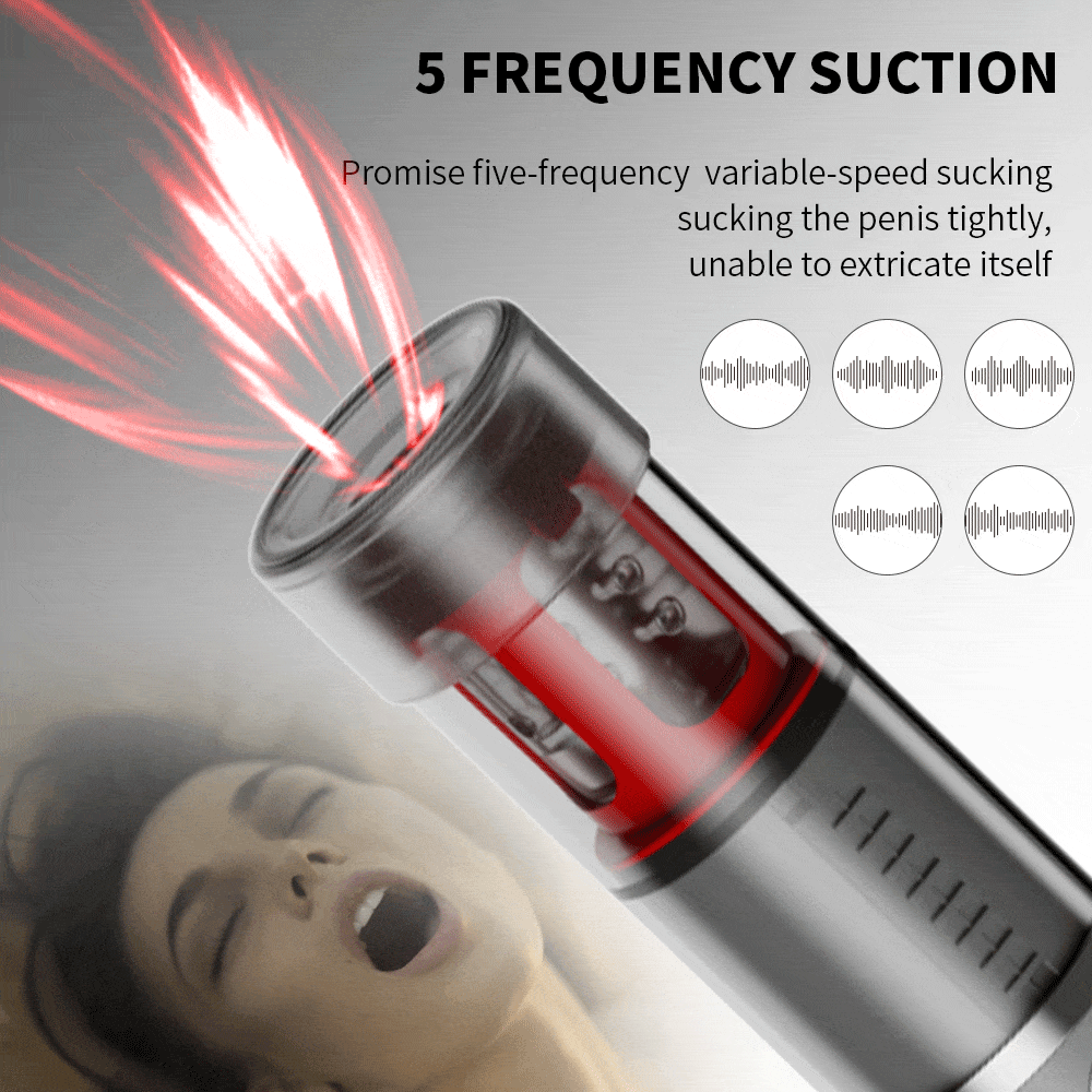 Aroselove - Male Automatic Telescopic Rotation Masturbation Cup - Aroselove