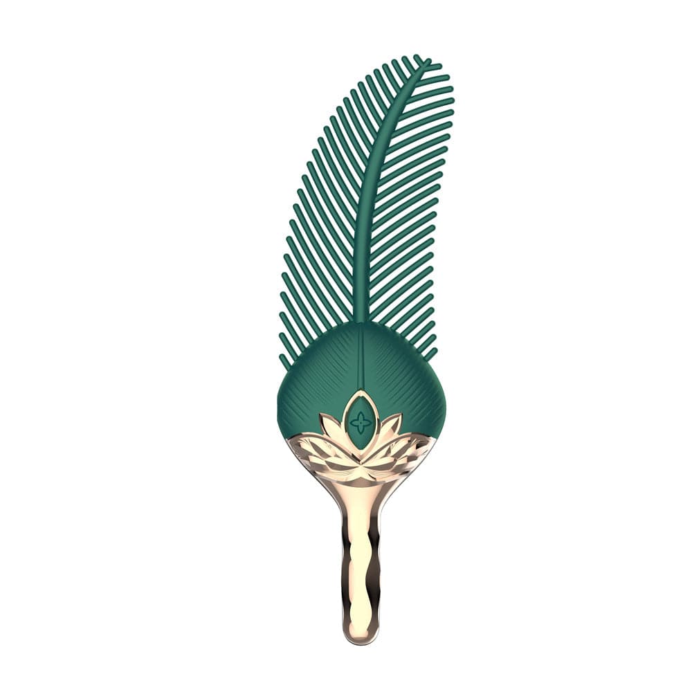 Peacock Feather - Clitoral Stimulator Body Massager Couple Sex Toy With 10 Modes Vibration - Aroselove