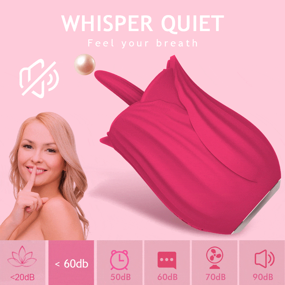 Aroselove - New Rose Tongue-licking Vibrator - Aroselove