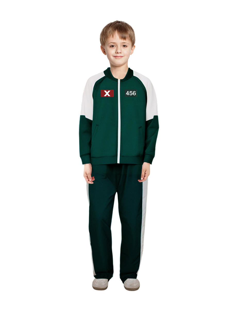Green Game Player Track Suit